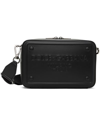 Dolce & Gabbana Dolcegabbana エンボスロゴ バッグ - ブラック