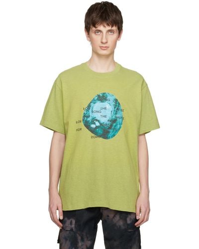 Song For The Mute Printed T-shirt - Green