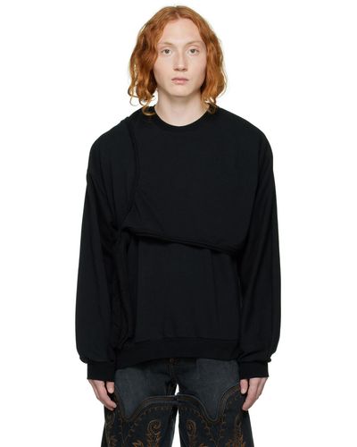 OTTOLINGER Ssense Exclusive Black Sweatshirt