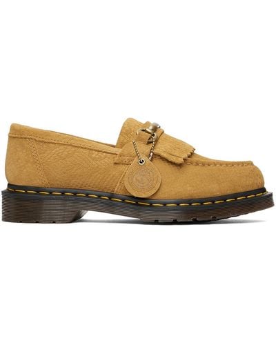 Dr. Martens Tan Adrian Snaffle Loafers - Black