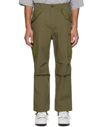 Nanamica Pocket Cargo Trousers - Green