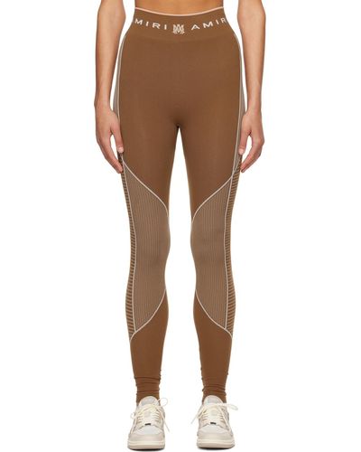 Amiri Ma Seamless leggings - Brown