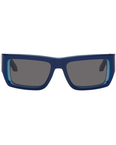 Off-White c/o Virgil Abloh Blue Prescott Sunglasses