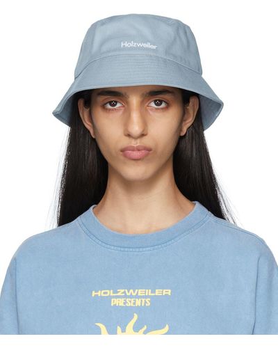 Holzweiler Blue Pafe Bucket Hat
