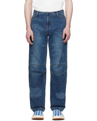 Adererror Wide-Leg Jeans - Blue