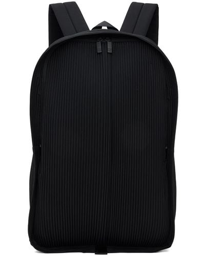 Homme Plissé Issey Miyake Black Pleats Backpack