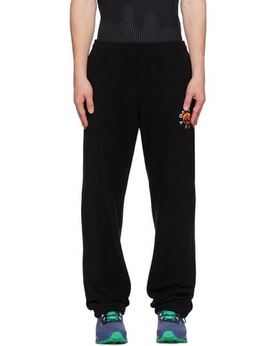 7 DAYS ACTIVE Embroide Joggers - Black