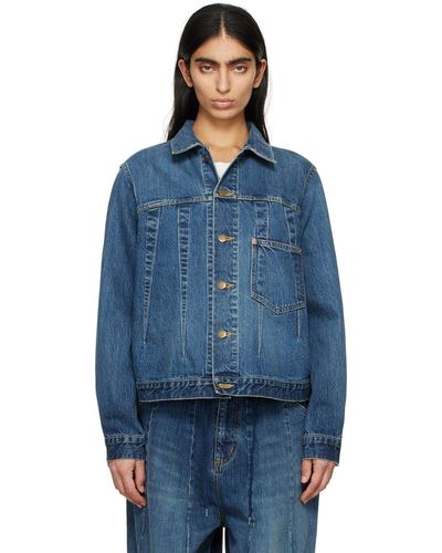 Needles Jean and denim jackets for Women | Online Sale up to