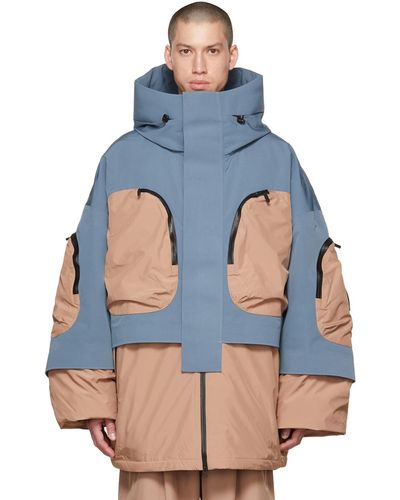 A.A.Spectrum光谱 Taupe Alfire Down Jacket - Blue