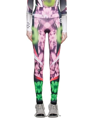 PAOLINA RUSSO Printed leggings - Multicolor