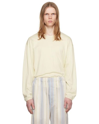 Lemaire Relaxed Long Sleeve T-Shirt - Multicolor