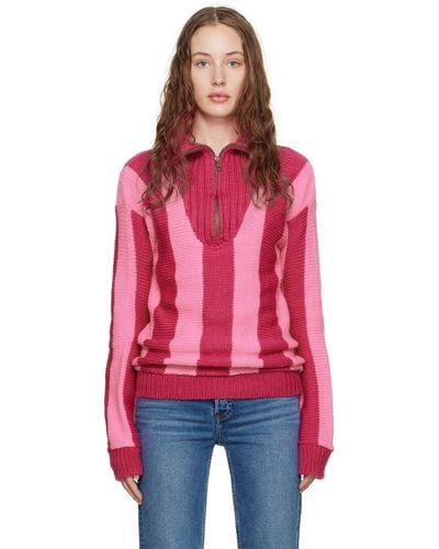 TACH Linnette Sweater - Red
