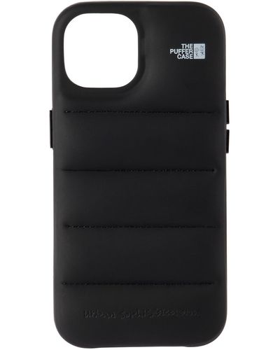 Urban Sophistication 'The Puffer' Iphone 15 Case - Black