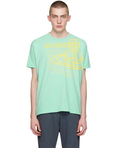Vivienne Westwood ーン Summer Classic Tシャツ - グリーン