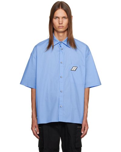 Ambush Blue Spread Collar Shirt