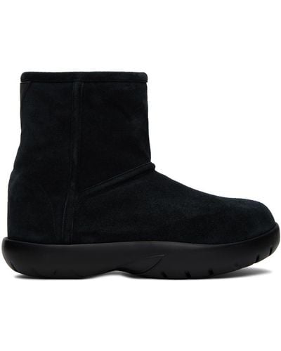 Bottega Veneta Snap Ankle Boots - Black