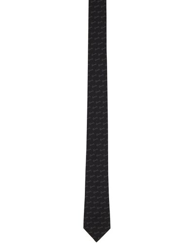 Givenchy All Over Tie - Black