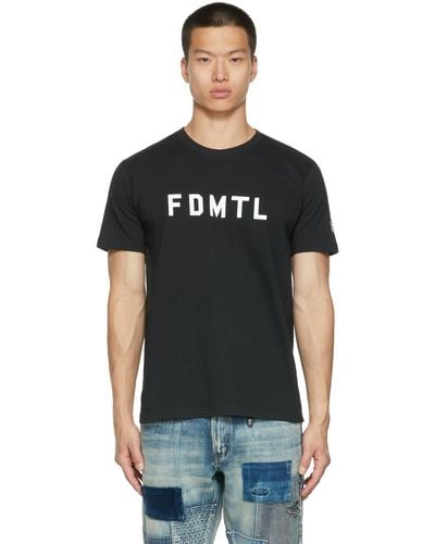 FDMTL ロゴ T シャツ - ブラック