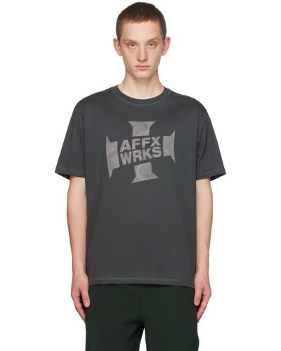 AFFXWRKS T-shirt major sound noir