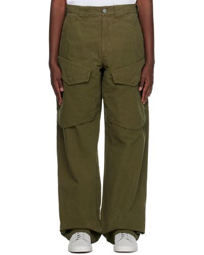 Objects IV Life Hardware Cargo Trousers - Green