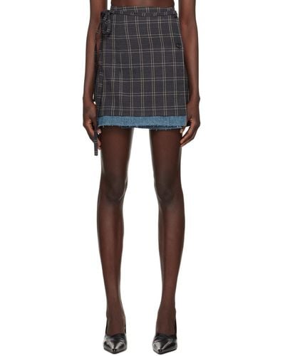 Our Legacy Tailored Miniskirt - Black