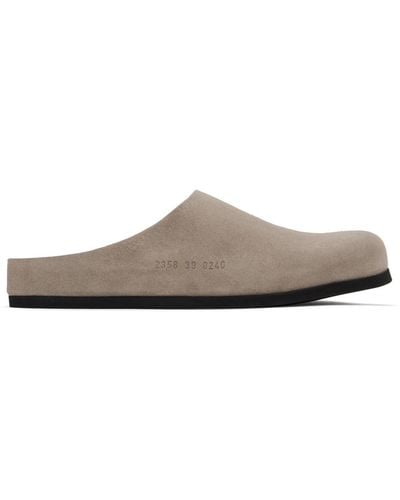 Common Projects Clog Slip-on Loafers - Black