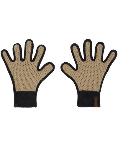 Isa Boulder Ssense Exclusive Gloves - Black