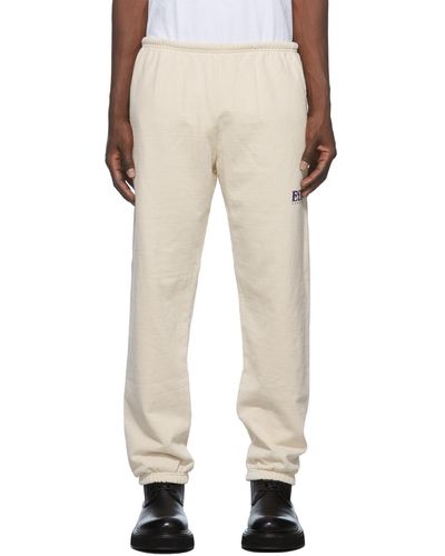 EDEN power corp Logo Lounge Trousers - Natural