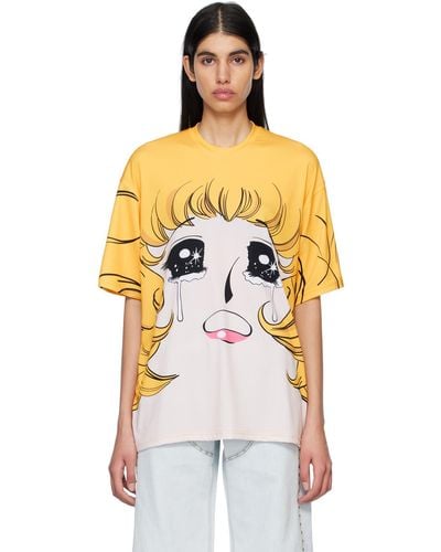 Pushbutton Crying Girl T-shirt - Multicolor