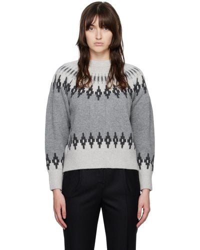 NOTHING WRITTEN Graphic Sweater - Black