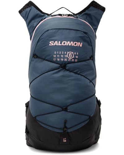 MM6 by Maison Martin Margiela Blue & Black Salomon Edition Xt 15 Backpack, 20 L