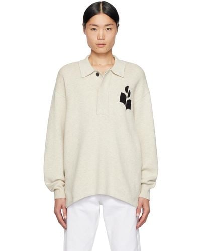 Isabel Marant Beige William Polo - Natural