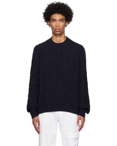 Ambush Navy Monogram Jumper - Blue