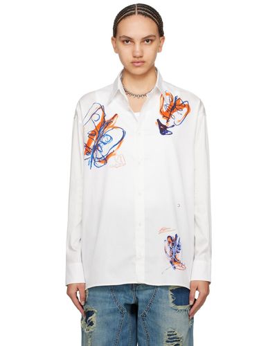 Etudes Studio Études Julian Farade Edition Illusion Shirt - White