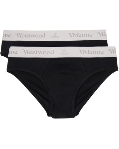 Vivienne Westwood Two-Pack Briefs - Black