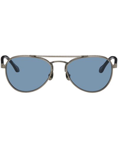 Matsuda Gunmetal M3116 Sunglasses - Blue