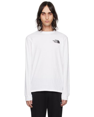 The North Face White Nse Long Sleeve T-shirt