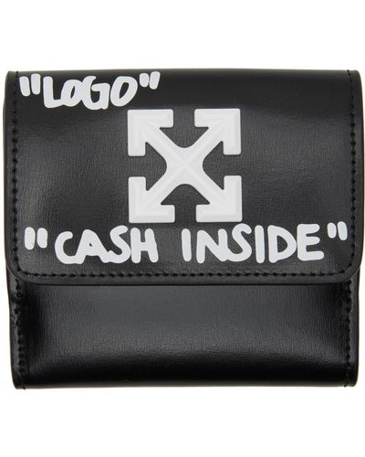 Off-White c/o Virgil Abloh Off- Jitney Quote Wallet - Black