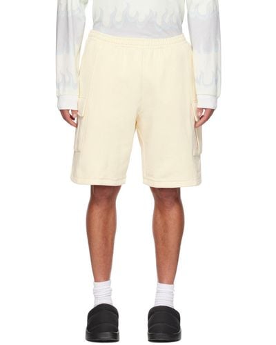 Dime Off- Heavy Cargo Shorts - Natural