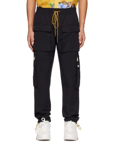 Rhude Ssense Exclusive Classic Cargo Trousers - Blue