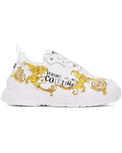 Versace Jeans Couture Baskets stargaze blanches