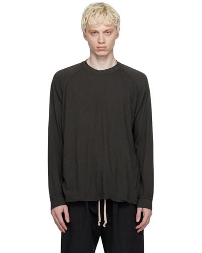 Jan Jan Van Essche O-project Long Sleeve T-shirt - Black