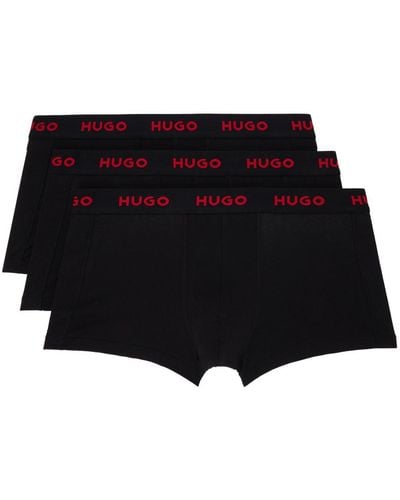 HUGO ボクサー 3枚セット - ブラック