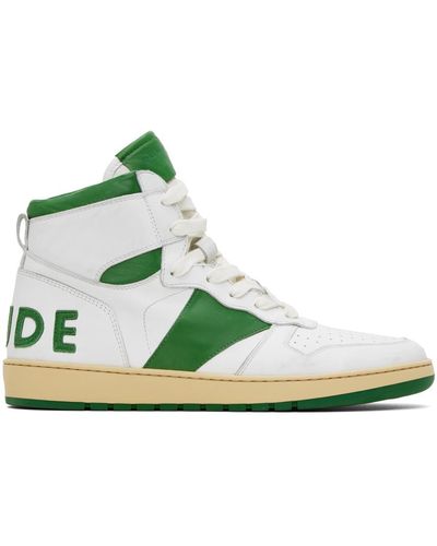 Rhude Rhecess-hi Sneakers - Green