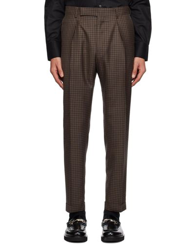 Paul Smith Brown Gents Trousers - Black