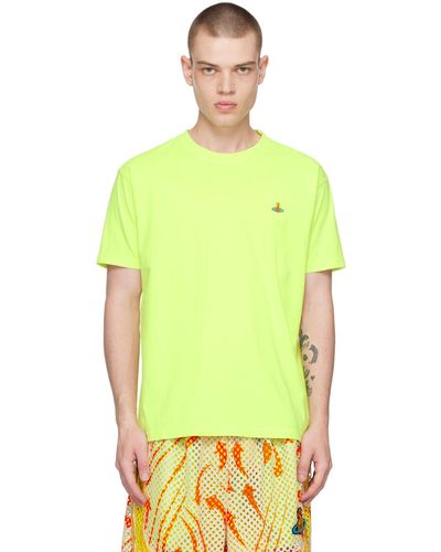 Vivienne Westwood T-shirt jaune à orbe