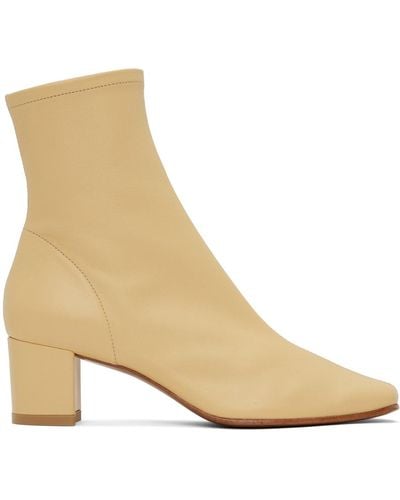 BY FAR Beige Sofia Boots - Natural