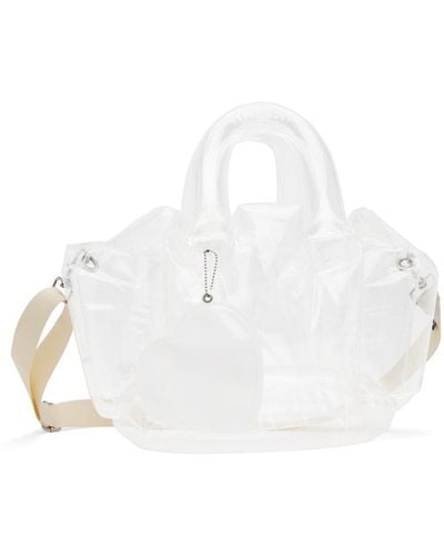 Acne Studios Inflatable Shoulder Bag - White