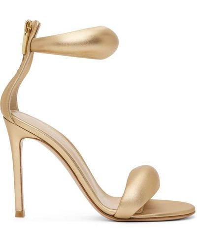 Gianvito Rossi Gold Bijoux Heeled Sandals - Metallic