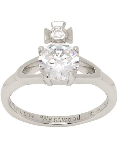 Vivienne Westwood Reina Petite Ring - Metallic